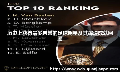 历史上获得最多荣誉的足球明星及其辉煌成就回顾